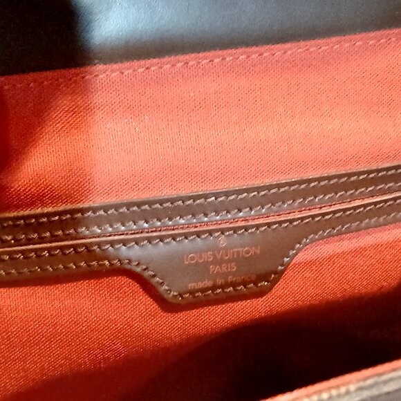 Louis Vuitton Dark Brown Checkered Backpack - Picture 15 of 16